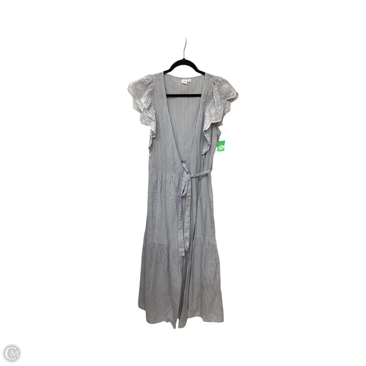 Dress Casual Maxi By Gap In Striped Pattern, Size: L