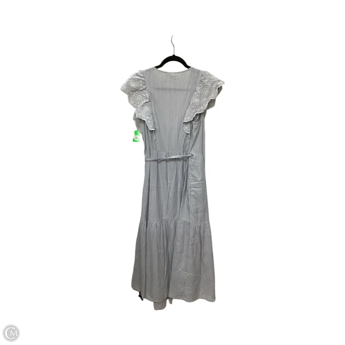 Dress Casual Maxi By Gap In Striped Pattern, Size: L