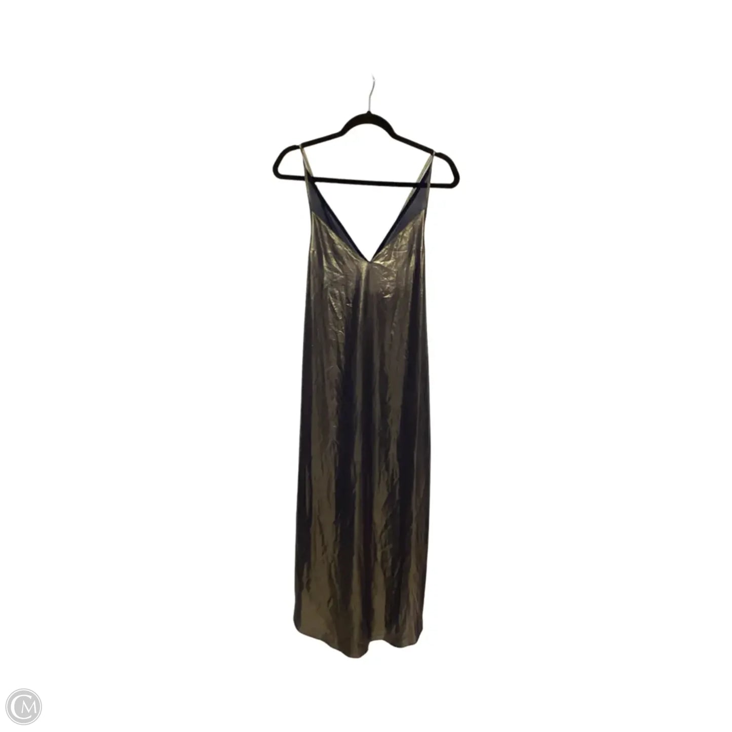 Dress Casual Midi By Free People In Gold, Size: S