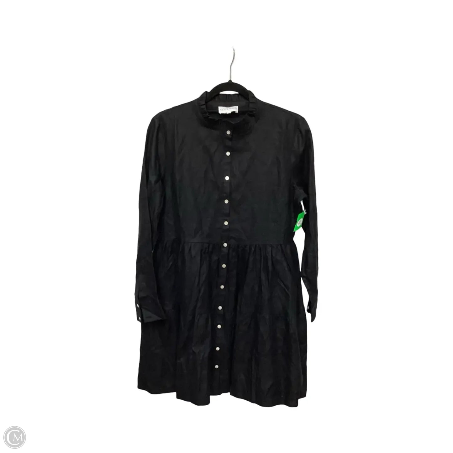 Dress Casual Midi By Clothes Mentor In Black, Size: M