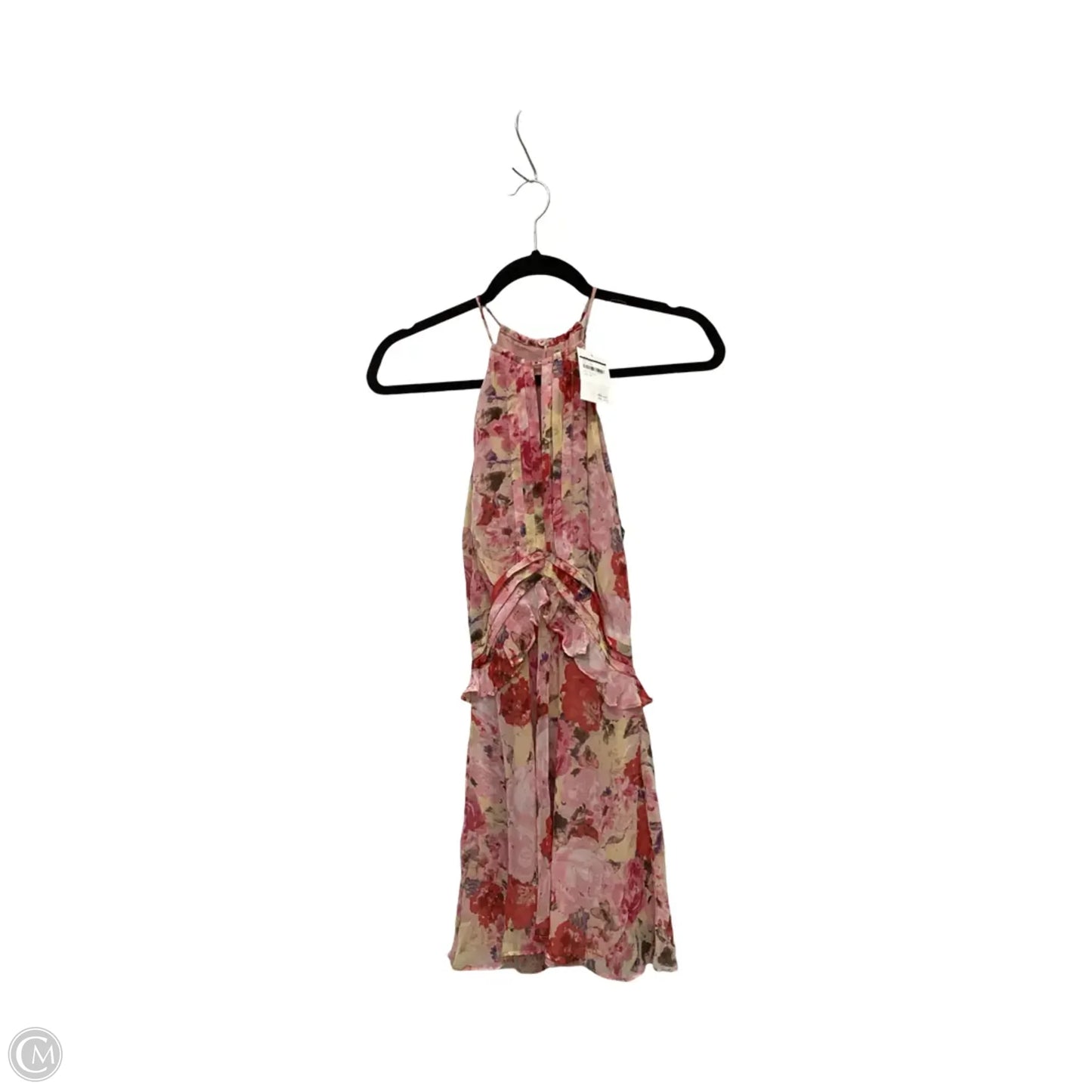 Dress Party Short By Clothes Mentor In Floral Print, Size: Xs