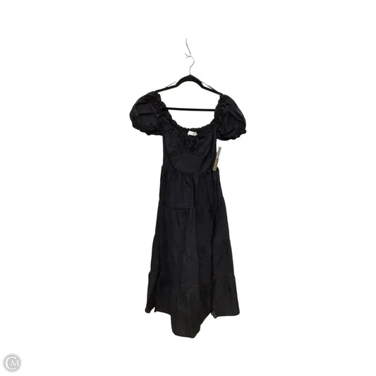 Designer Dress Casual Midi By Astr The Label In Black, Size: Xs