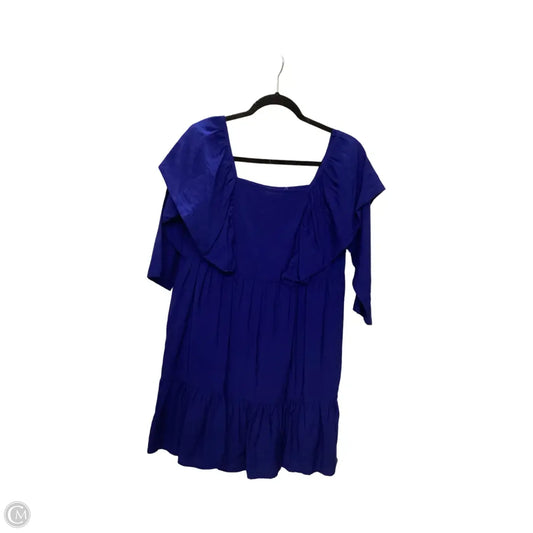 Dress Casual Short By Michelle Mcdowell In Blue, Size: S