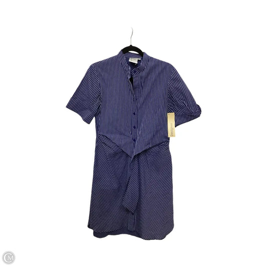 Designer Dress Casual Short By Clothes Mentor In Striped Pattern, Size: S
