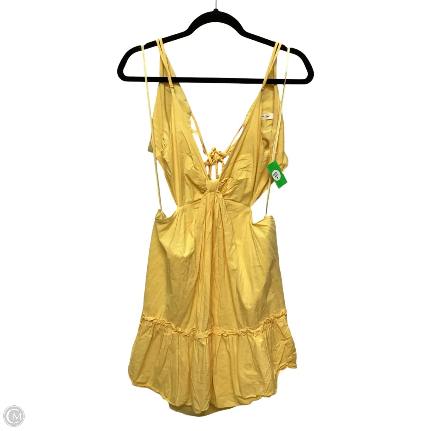 Dress Casual Short By Mustard Seed In Yellow, Size: L