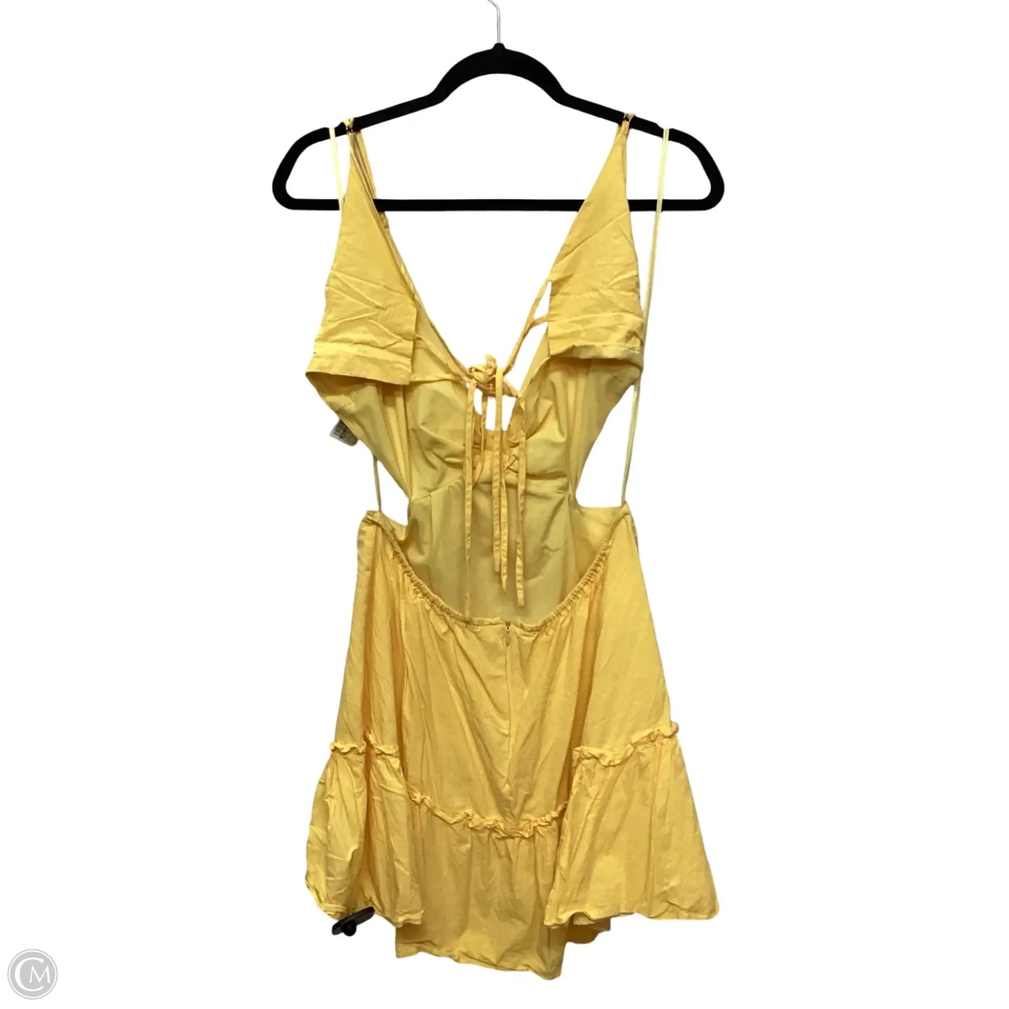 Dress Casual Short By Mustard Seed In Yellow, Size: L