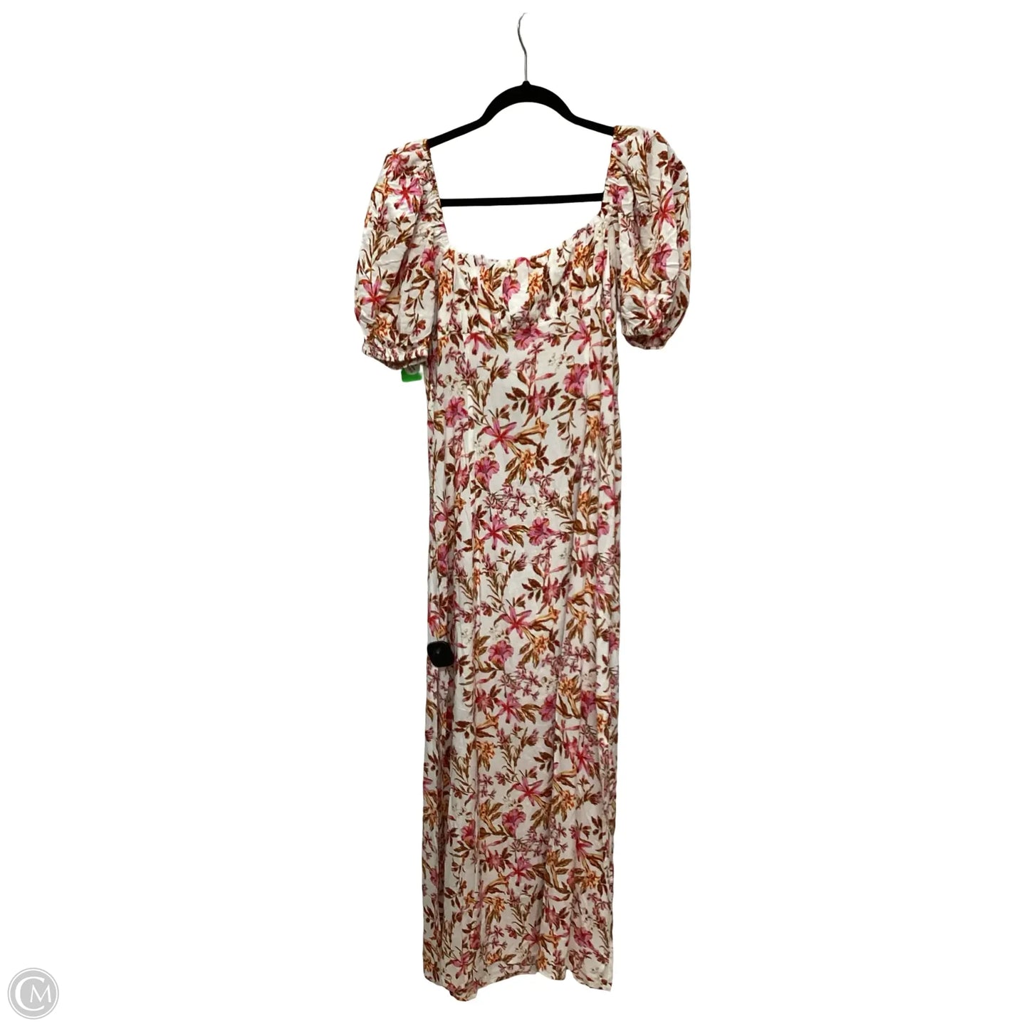 Dress Casual Maxi By Clothes Mentor In Floral Print, Size: L