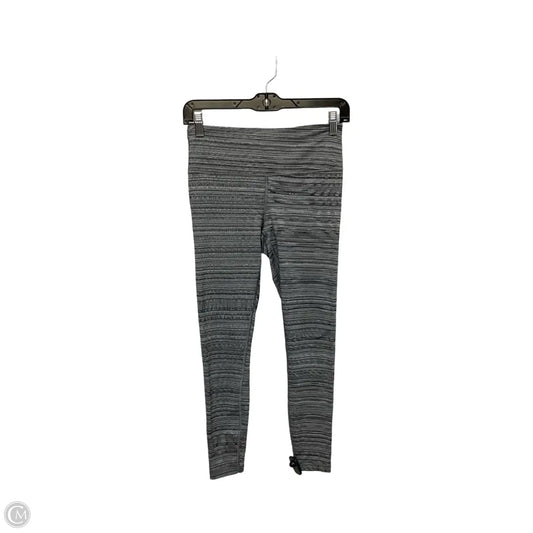 Athletic Leggings By Athleta In Striped Pattern, Size: S