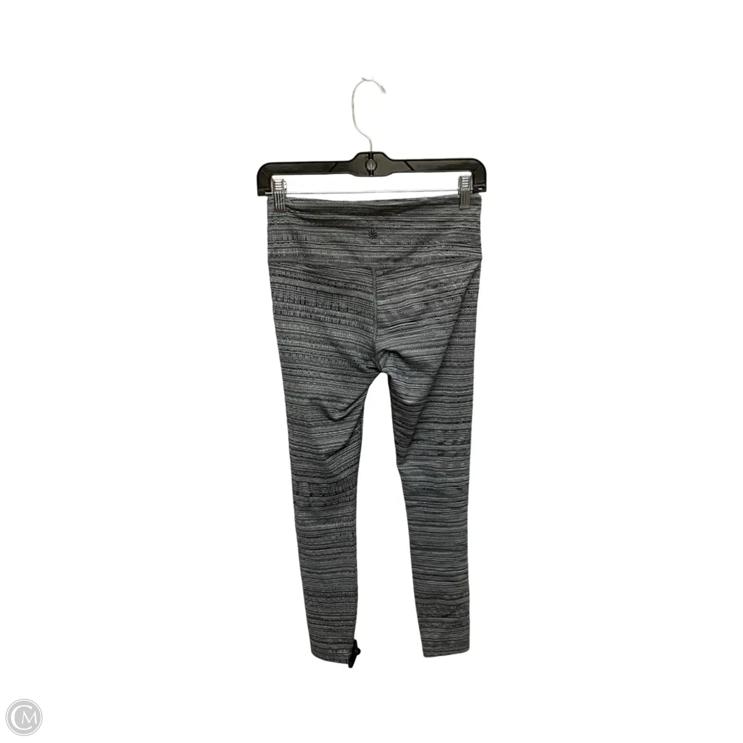 Athletic Leggings By Athleta In Striped Pattern, Size: S