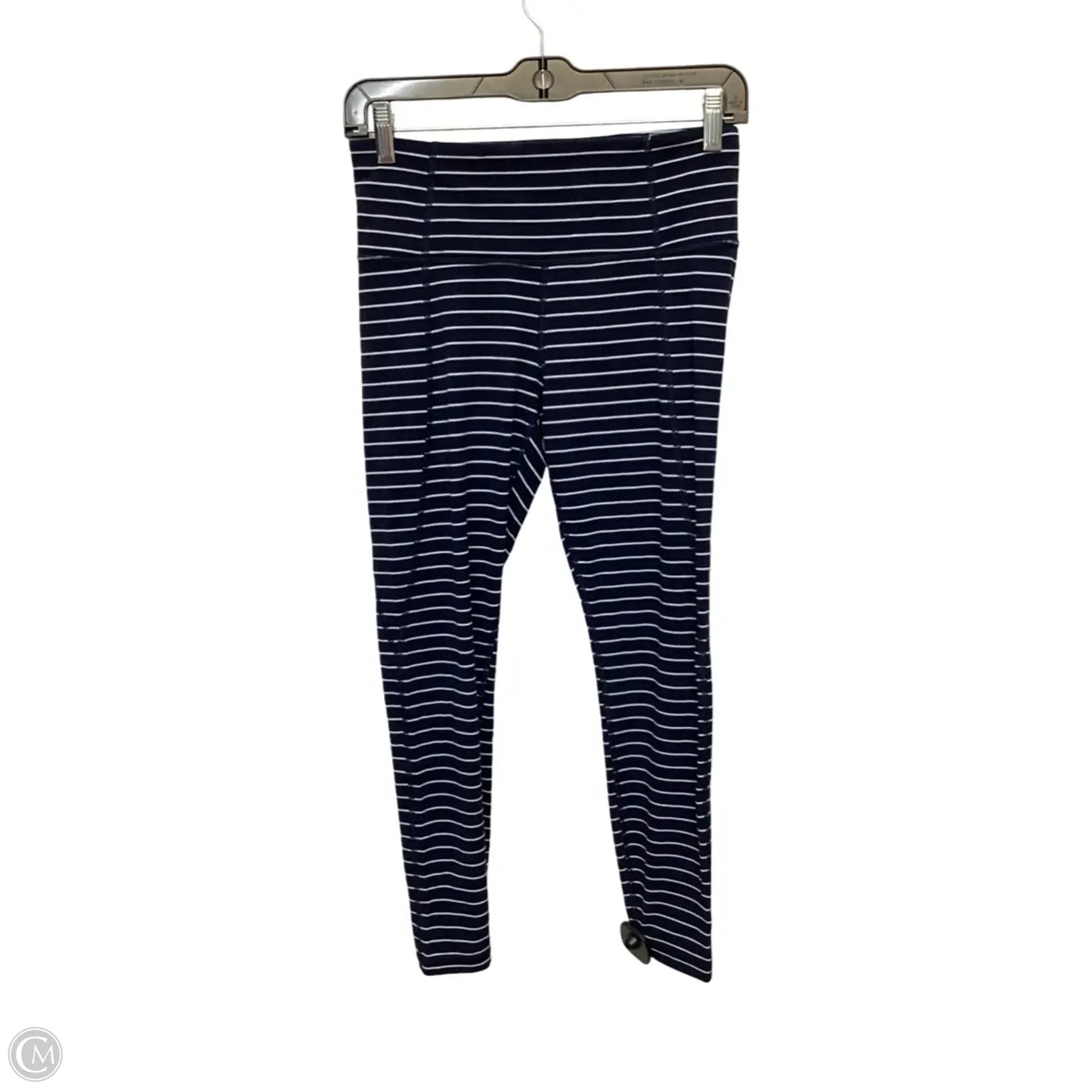 Athletic Leggings By Athleta In Striped Pattern, Size: S