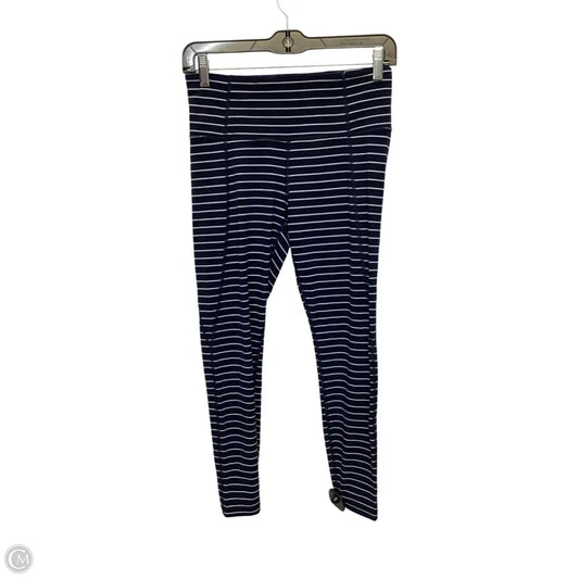 Athletic Leggings By Athleta In Striped Pattern, Size: S