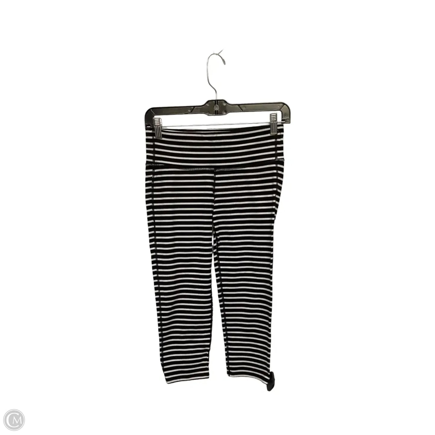 Athletic Leggings By Athleta In Striped Pattern, Size: S