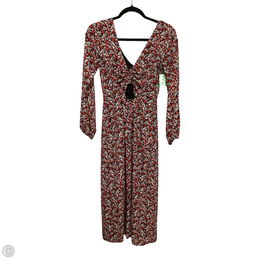 Dress Casual Midi By Sanctuary In Floral Print, Size: 2