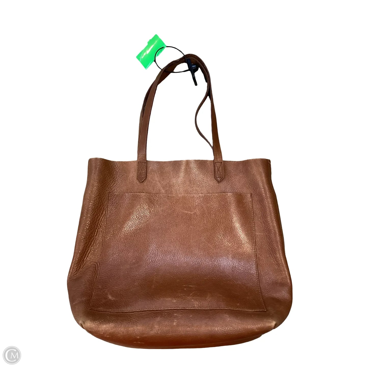 Tote Leather By Madewell, Size: Medium