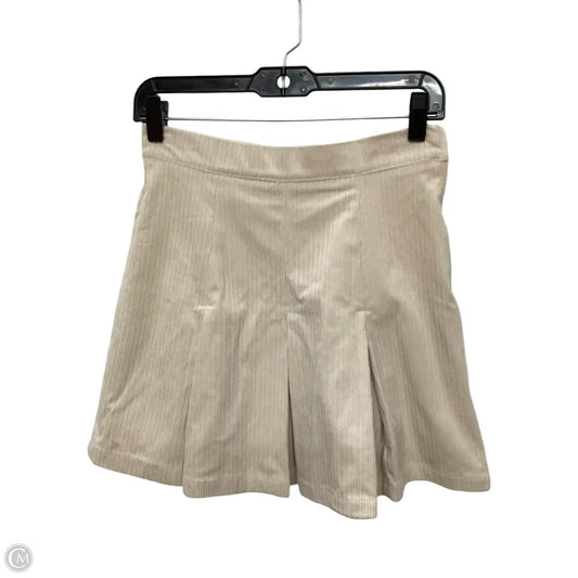 Skirt Mini & Short By Loveriche In Tan, Size: S