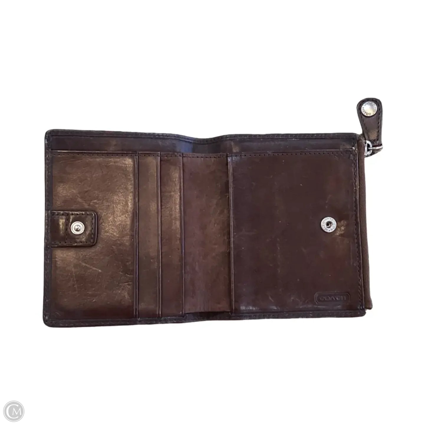 Wallet Designer By Coach, Size: Small