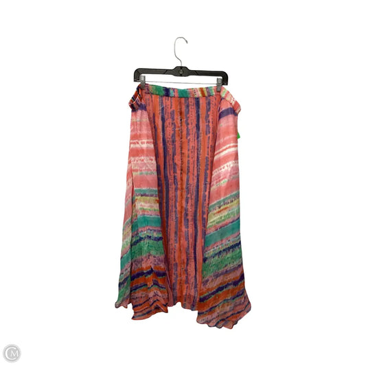 Skirt Midi By Clothes Mentor In Multi-colored, Size: 2x