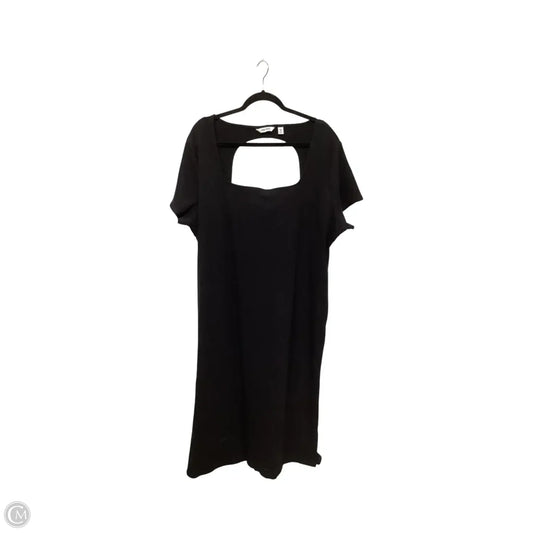 Dress Casual Midi By Nine West In Black, Size: 4x