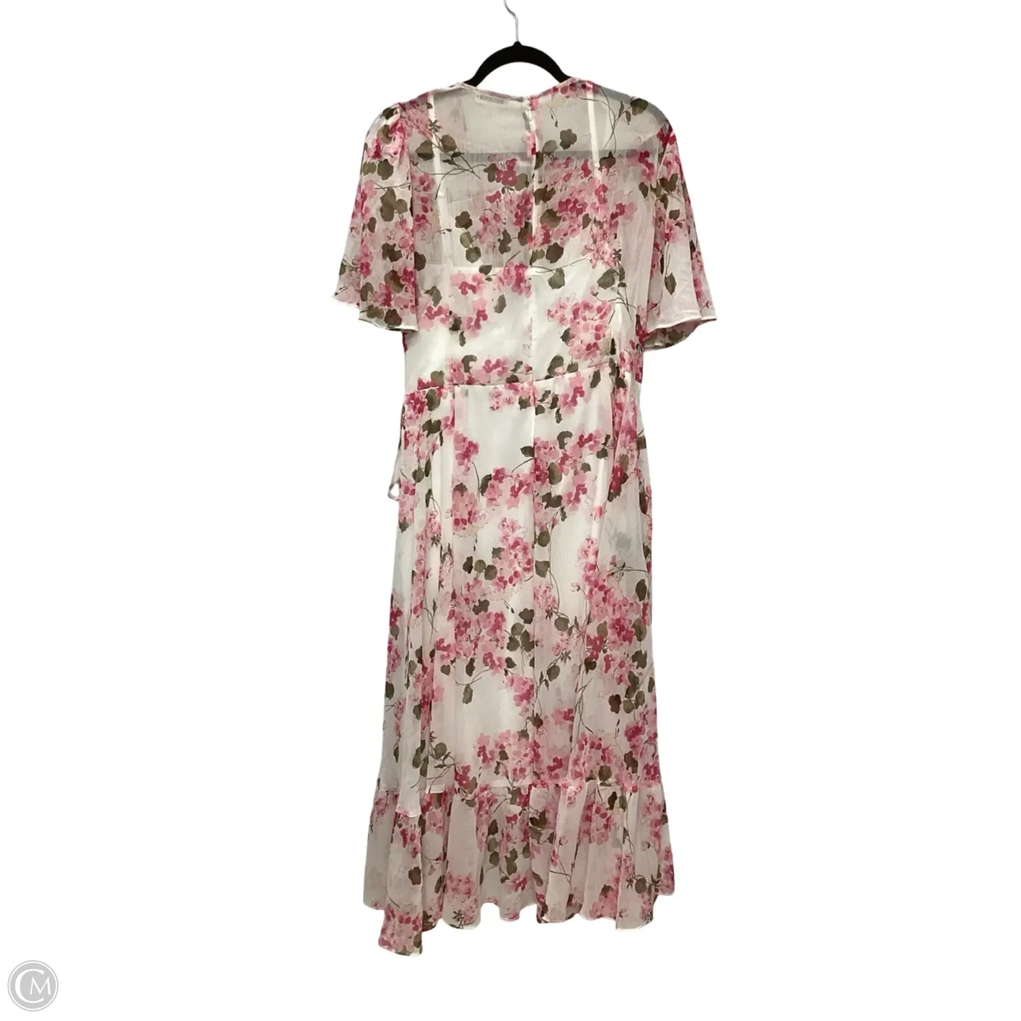 Dress Casual Short By Calvin Klein In Floral Print, Size: 16