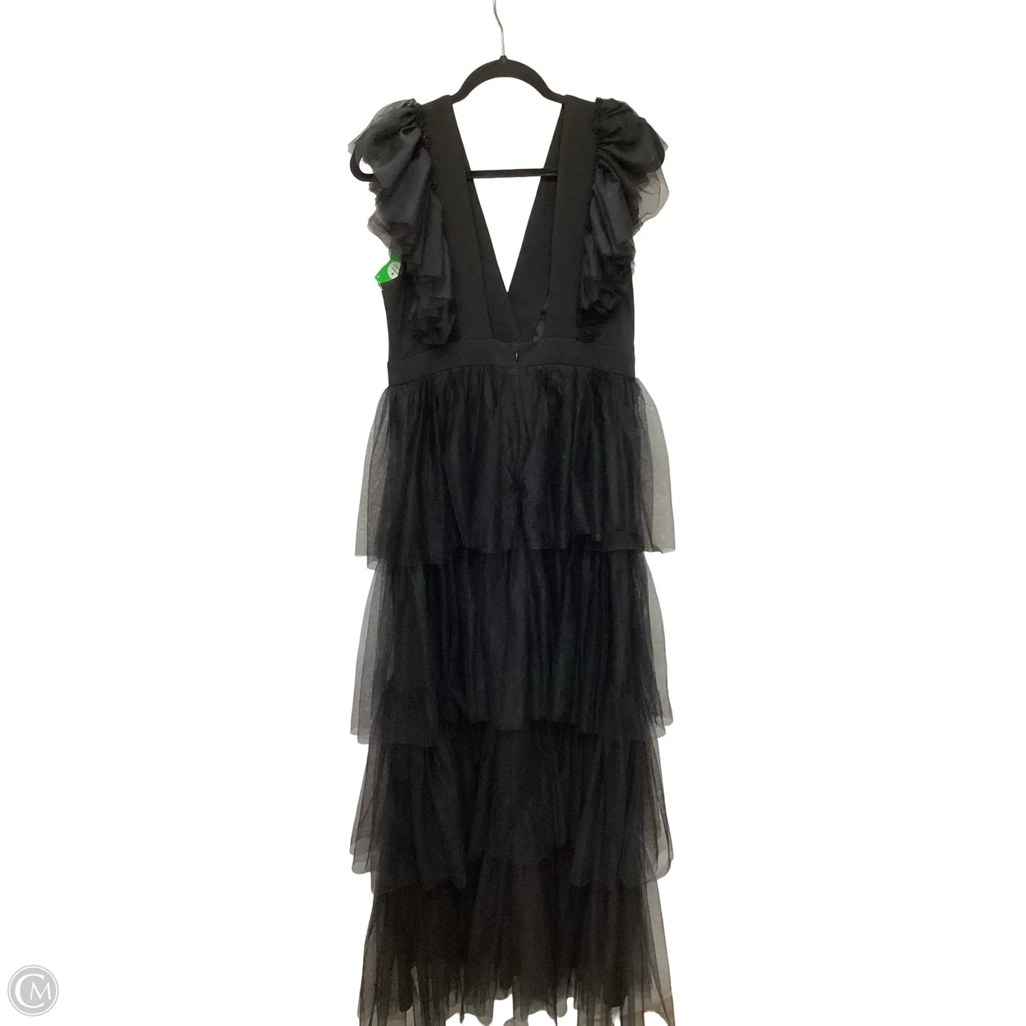 Dress Party Long By Clothes Mentor In Black, Size: Xl