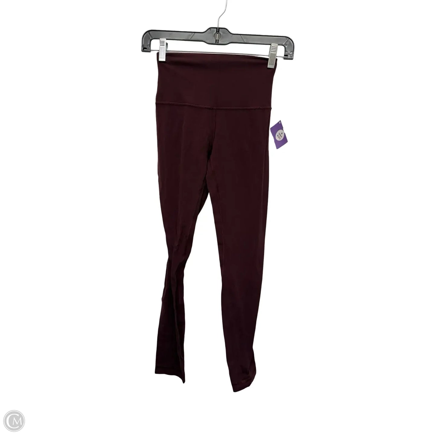 Athletic Leggings By Lululemon In Red, Size: 2