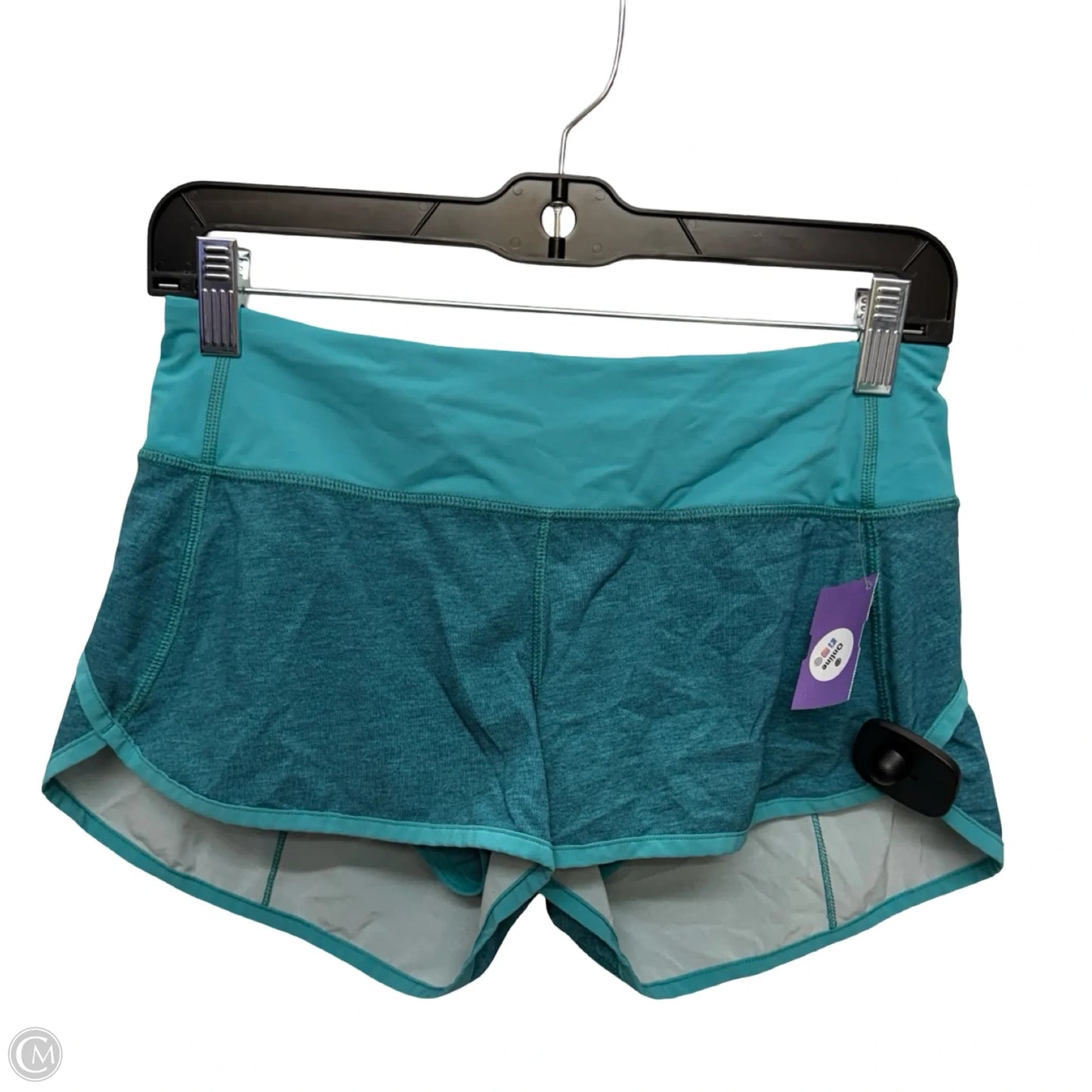 Athletic Shorts By Lululemon In Blue, Size: 4