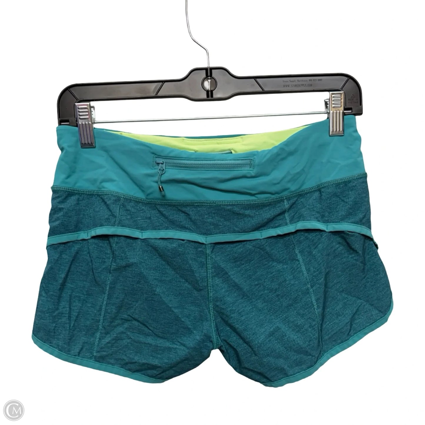 Athletic Shorts By Lululemon In Blue, Size: 4