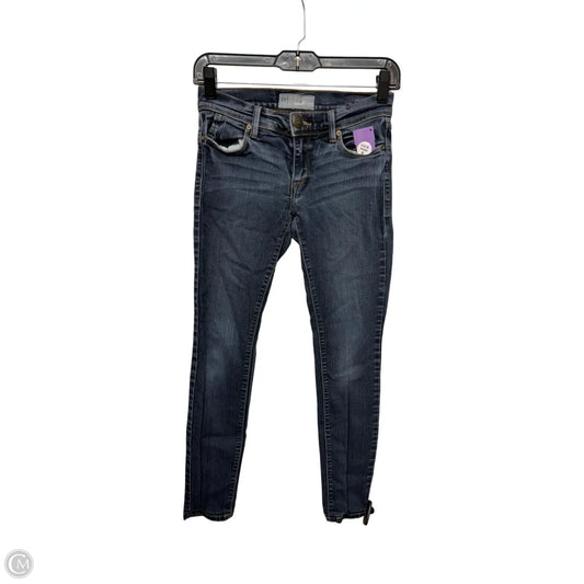 Jeans Skinny By Free People In Blue Denim, Size: 2