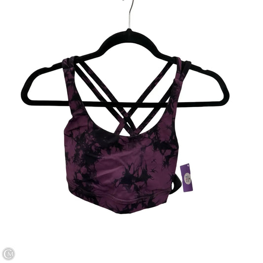 Athletic Bra By Lululemon In Purple, Size: 4