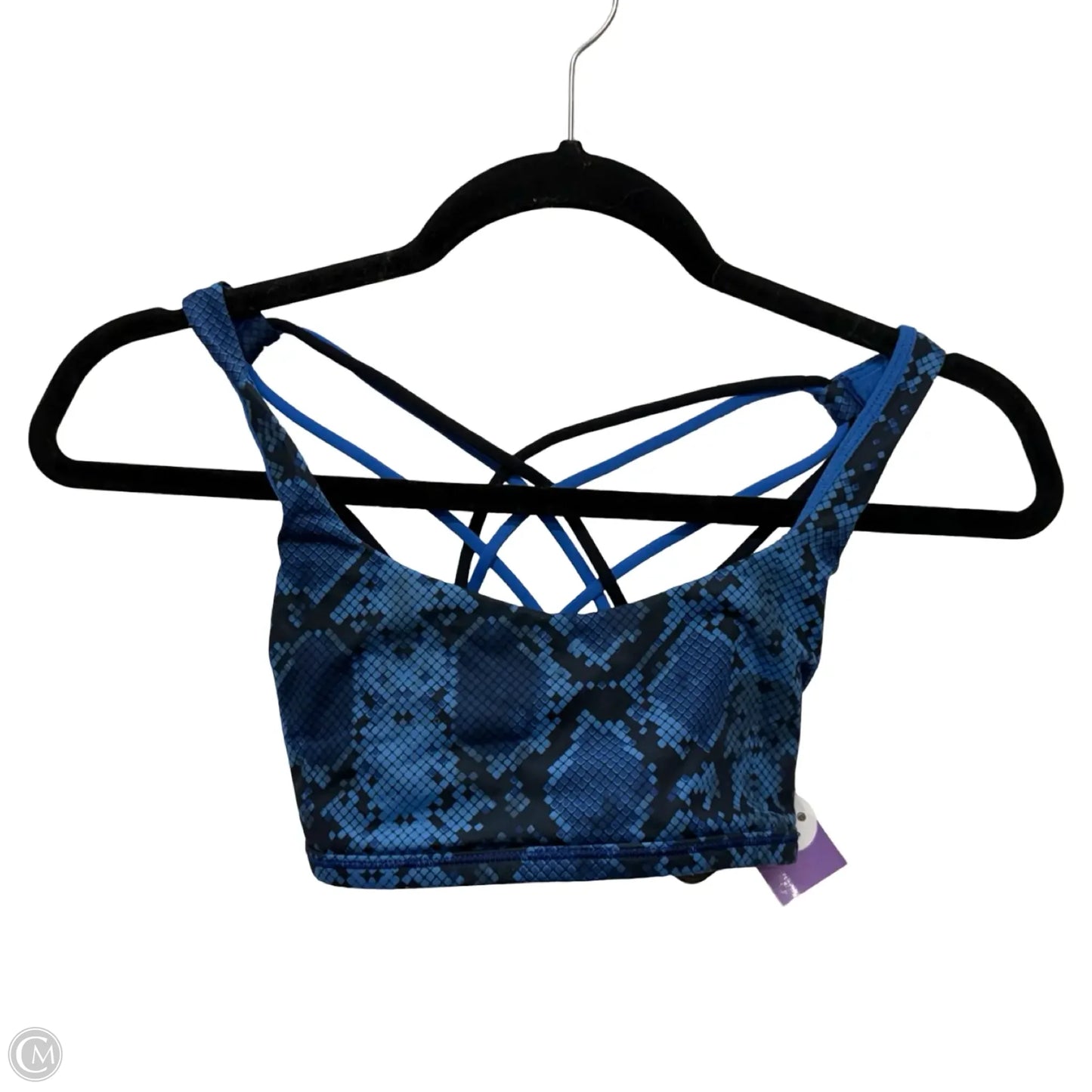 Athletic Bra By Lululemon In Blue, Size: 4