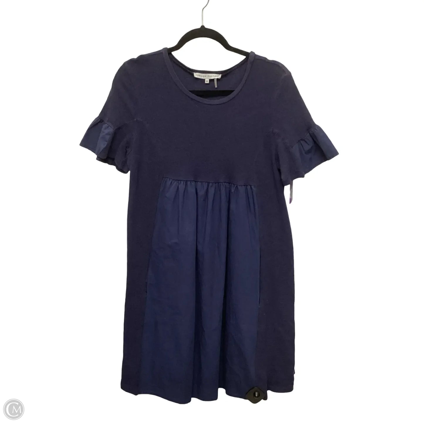 Dress Casual Short By English Factory In Navy, Size: M