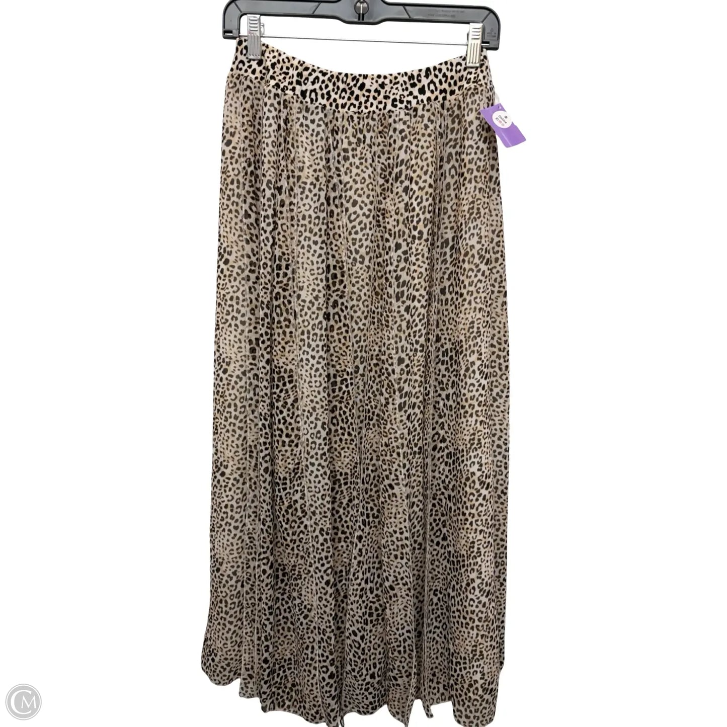 Skirt Maxi By Chicos In Animal Print, Size: 0