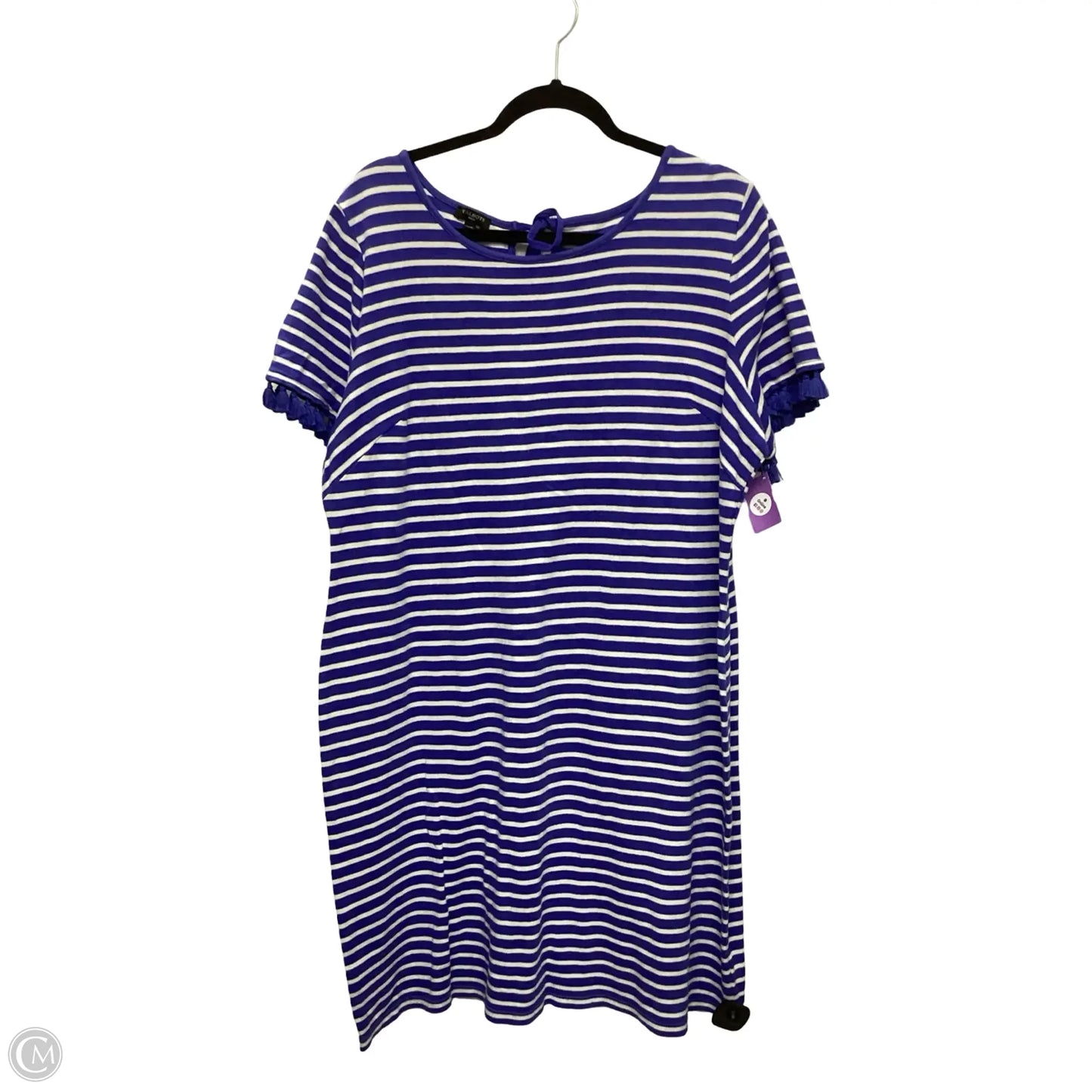 Dress Casual Short By Talbots In Striped Pattern, Size: 1x