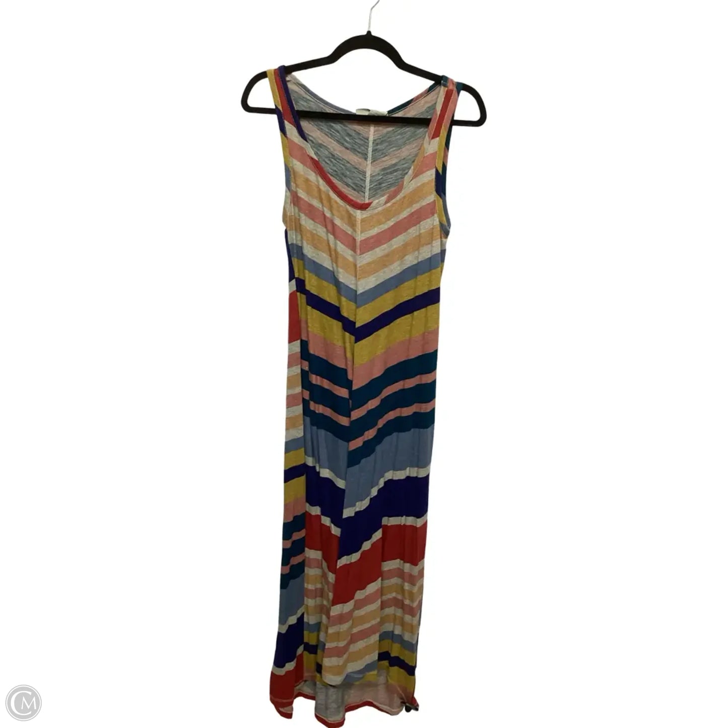 Dress Casual Maxi By Anthropologie In Striped Pattern, Size: Xs