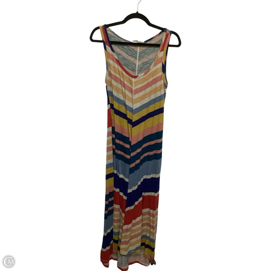 Dress Casual Maxi By Anthropologie In Striped Pattern, Size: Xs