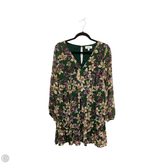 Dress Casual Short By Gilli In Floral Print, Size: M