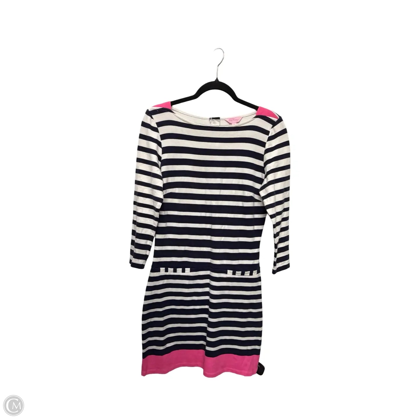 Dress Designer By Lilly Pulitzer In Striped Pattern, Size: M