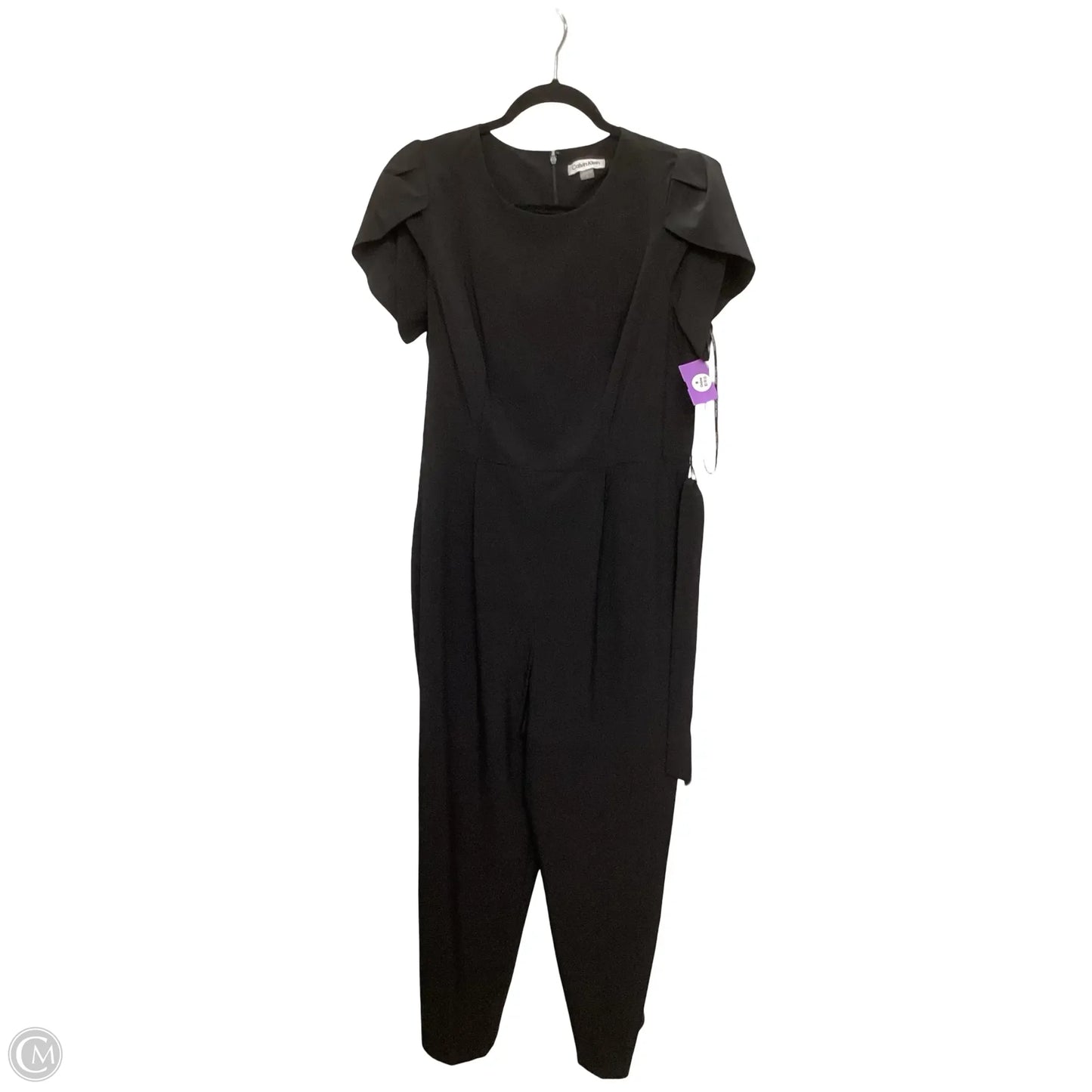 Jumpsuit By Calvin Klein In Black, Size: 12