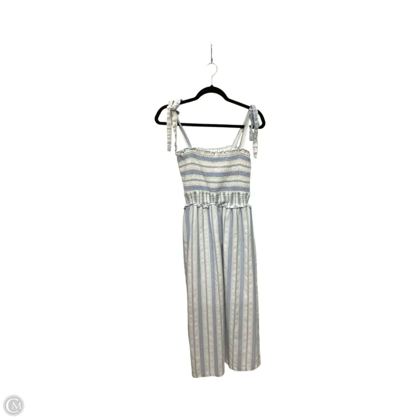 Dress Casual Midi By Cmb In Striped Pattern, Size: S