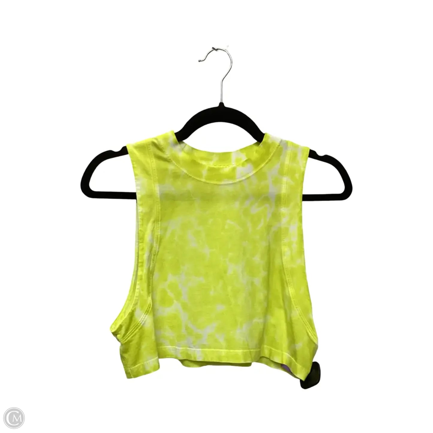 Athletic Tank Top By Lululemon In Yellow, Size: 2
