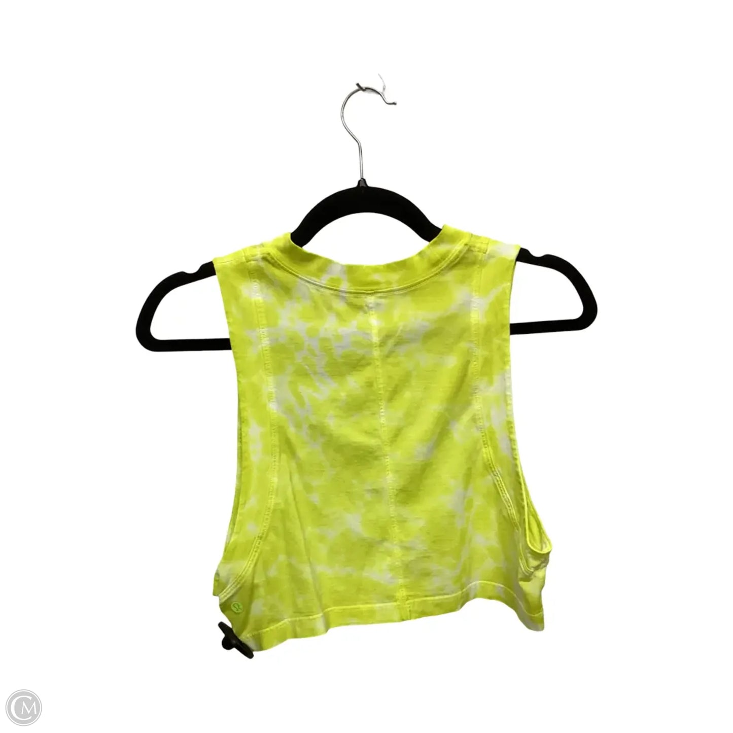 Athletic Tank Top By Lululemon In Yellow, Size: 2