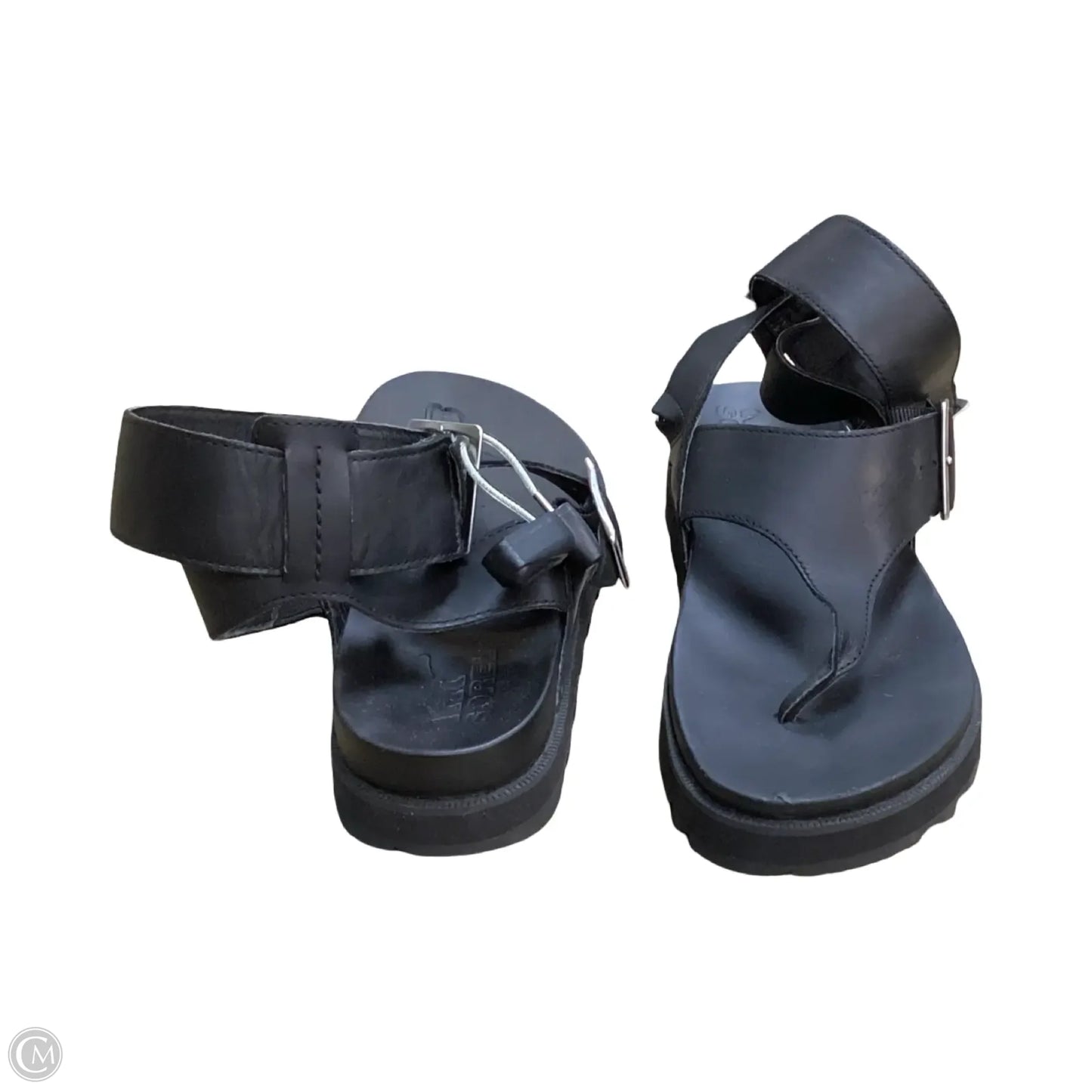 Sandals Flats By Sorel In Black, Size: 9