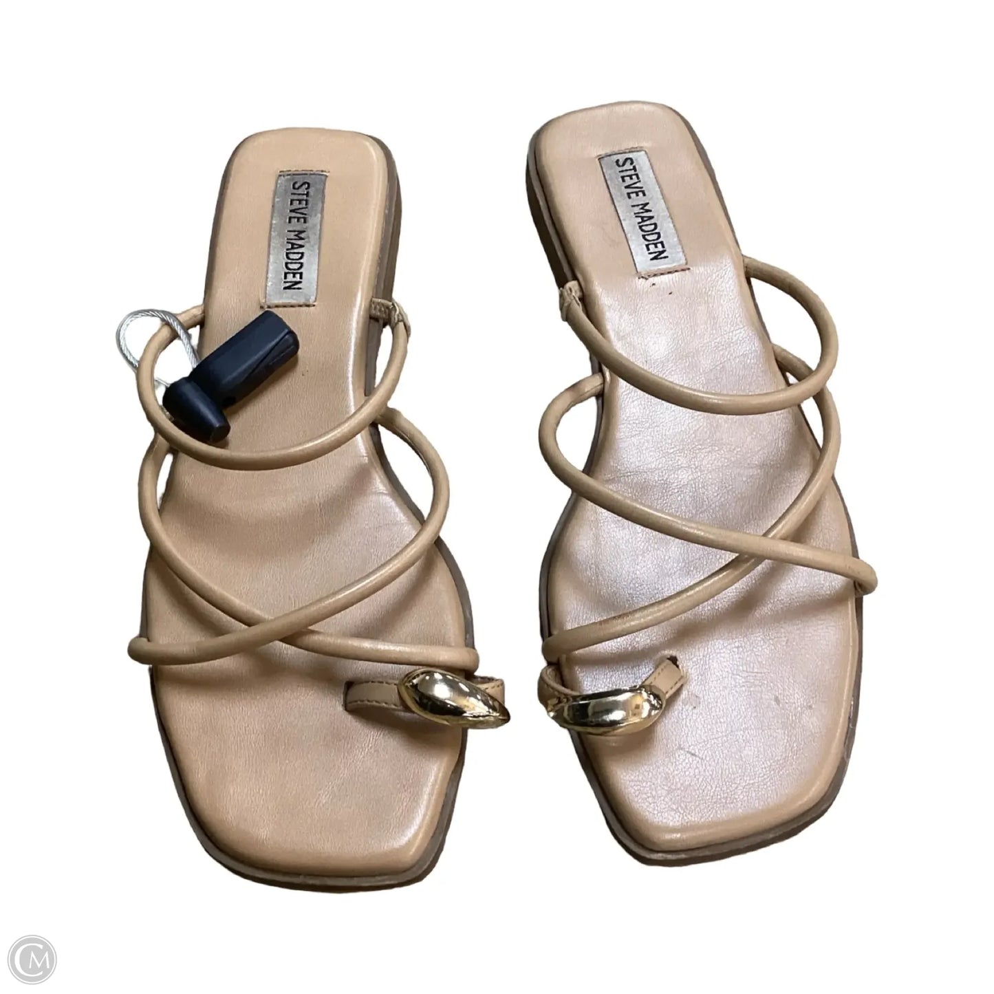 Sandals Flats By Steve Madden In Tan, Size: 8.5