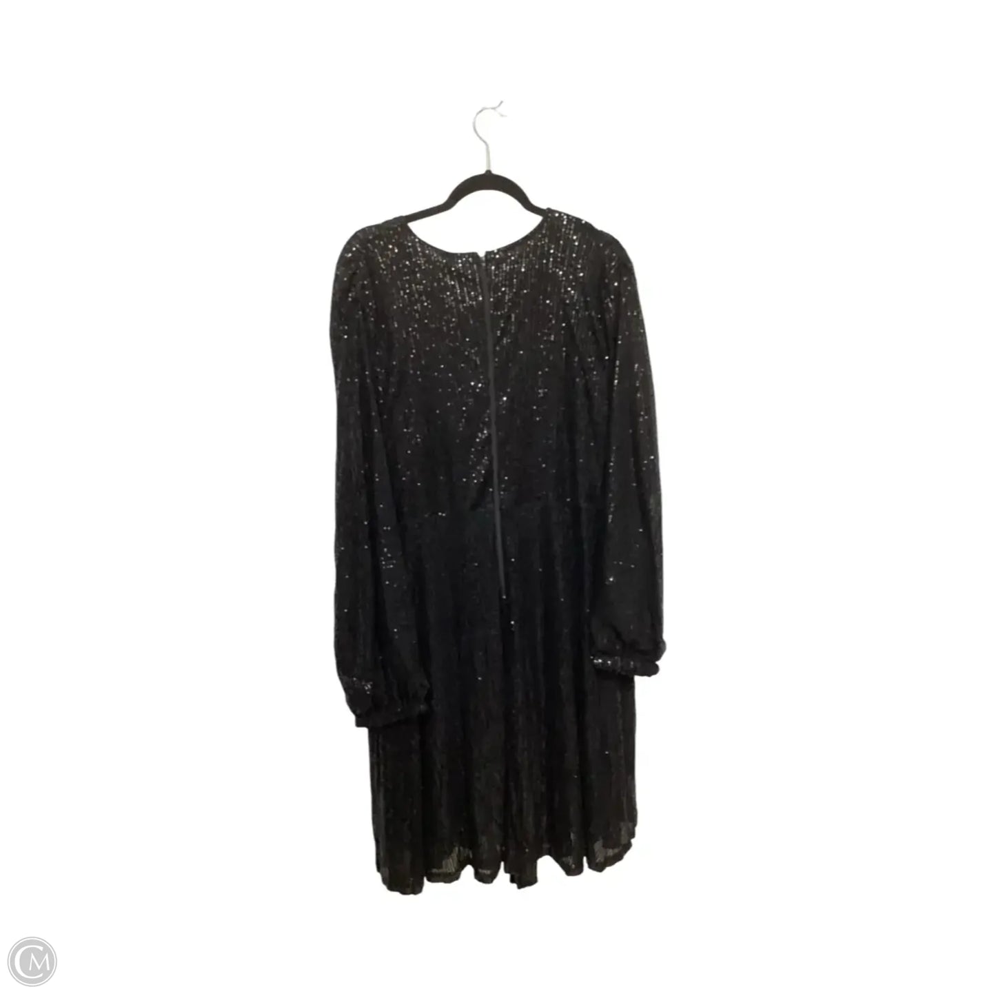 Dress Party Short By Curvesoul In Black, Size: 4x