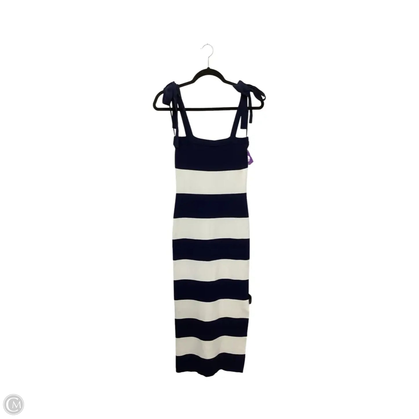 Dress Casual Midi By Mable In Striped Pattern, Size: S