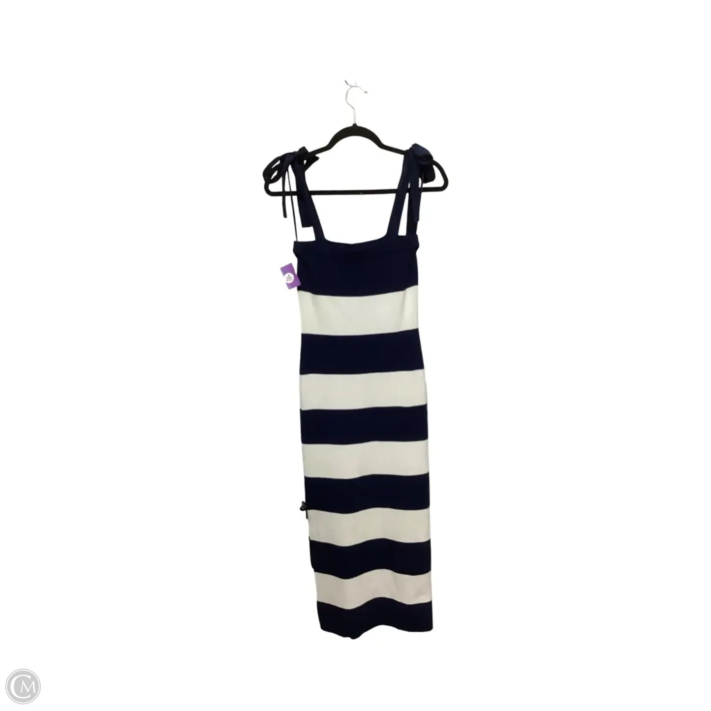 Dress Casual Midi By Mable In Striped Pattern, Size: S