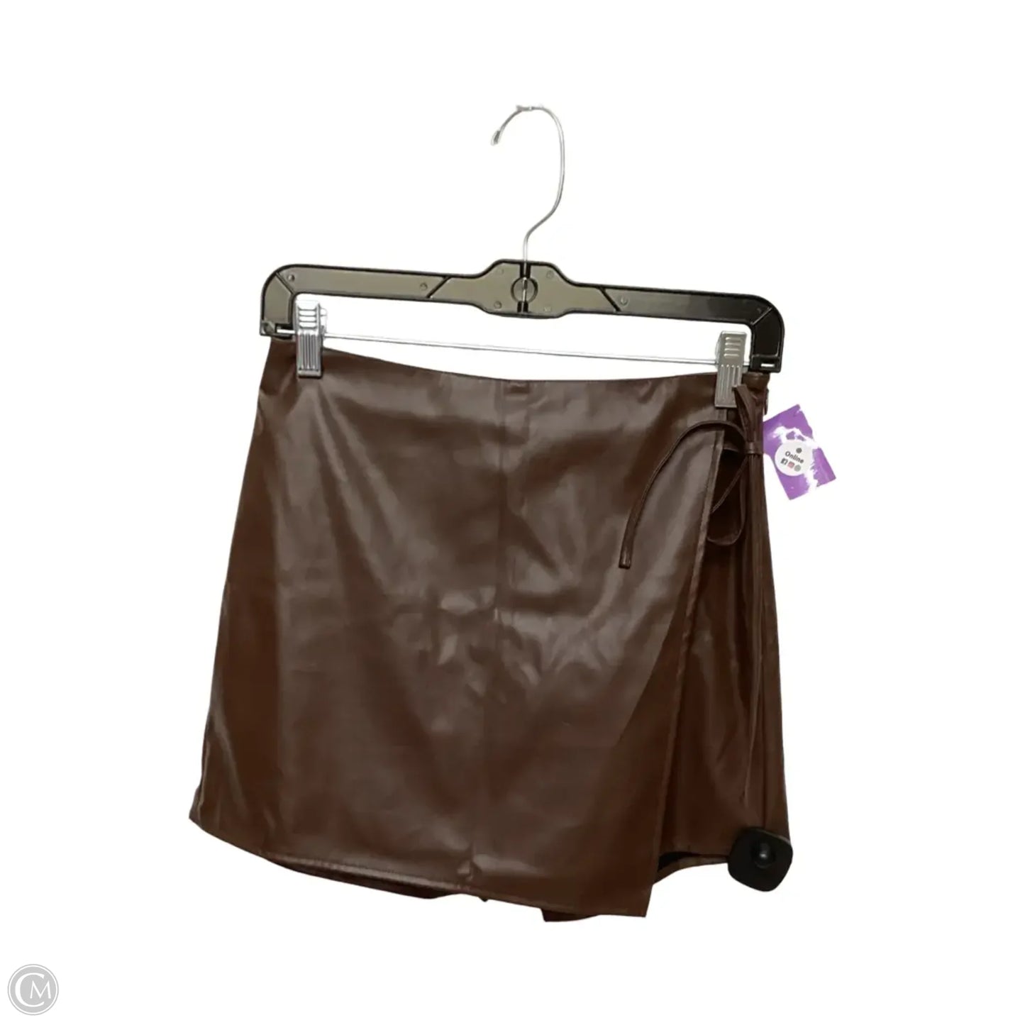 Skirt Mini & Short By Clothes Mentor In Brown, Size: S
