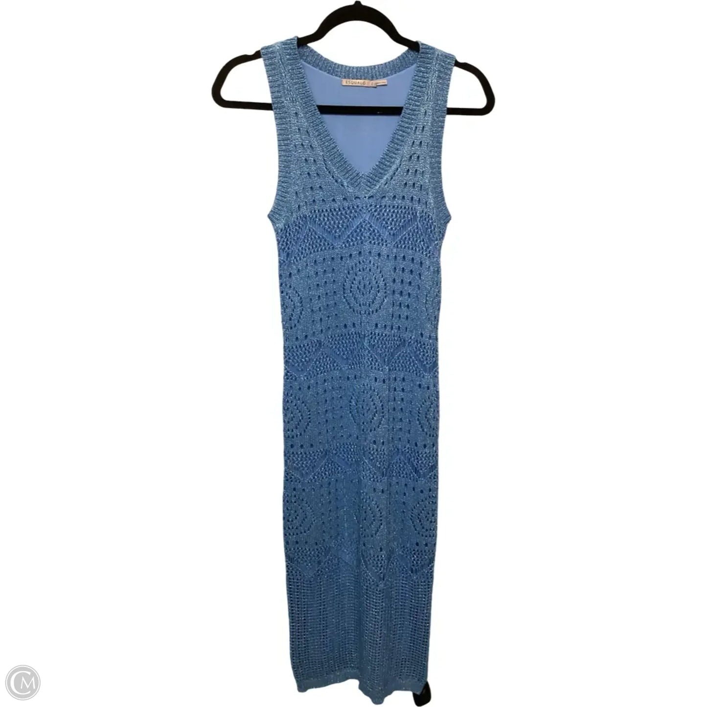 Dress Casual Midi By Clothes Mentor In Blue, Size: Xs