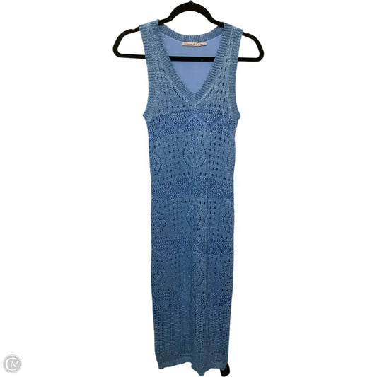 Dress Casual Midi By ESQUALO In Blue, Size: Xs