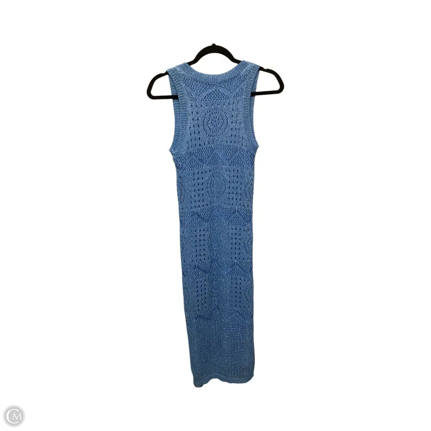 Dress Casual Midi By Clothes Mentor In Blue, Size: Xs